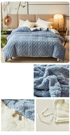 The Marlowe | Fleece Quilt Cover Duvet 1pc Set