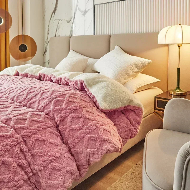 The Marlowe | Fleece Quilt Cover Duvet 1pc Set