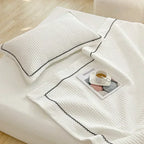 The Amara | French Style Yarn Quilted Duvet Set