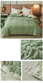 The Marlowe | Fleece Quilt Cover Duvet 1pc Set