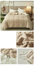 The Marlowe | Fleece Quilt Cover Duvet 1pc Set
