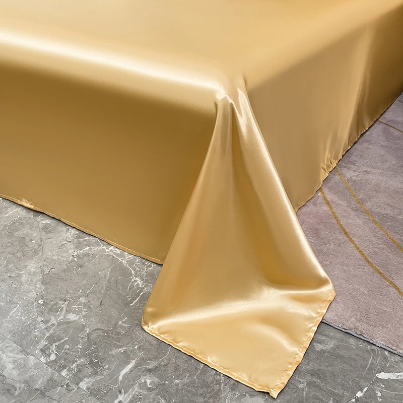 Nordic Satin Silk Bedding Set