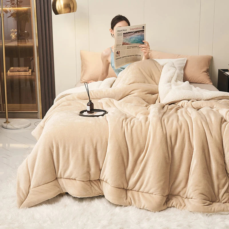 The Jardin | Plush Comfort Milk Fleece Blanket