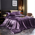 Solid Silk Bedding Set
