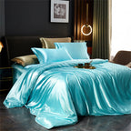Solid Silk Bedding Set