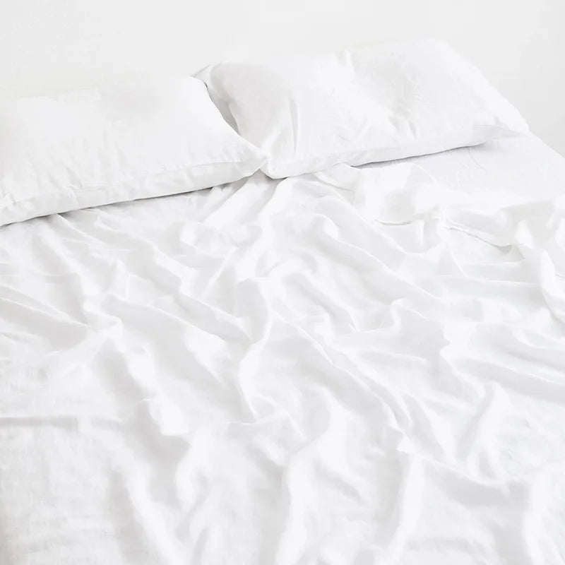 100% Pure Linen Bed Sheet | Flat Sheet Set 1pc