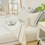 The Amara | French Style Yarn Quilted Duvet Set