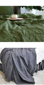 100% Pure Linen Bed Sheet | Flat Sheet Set 1pc