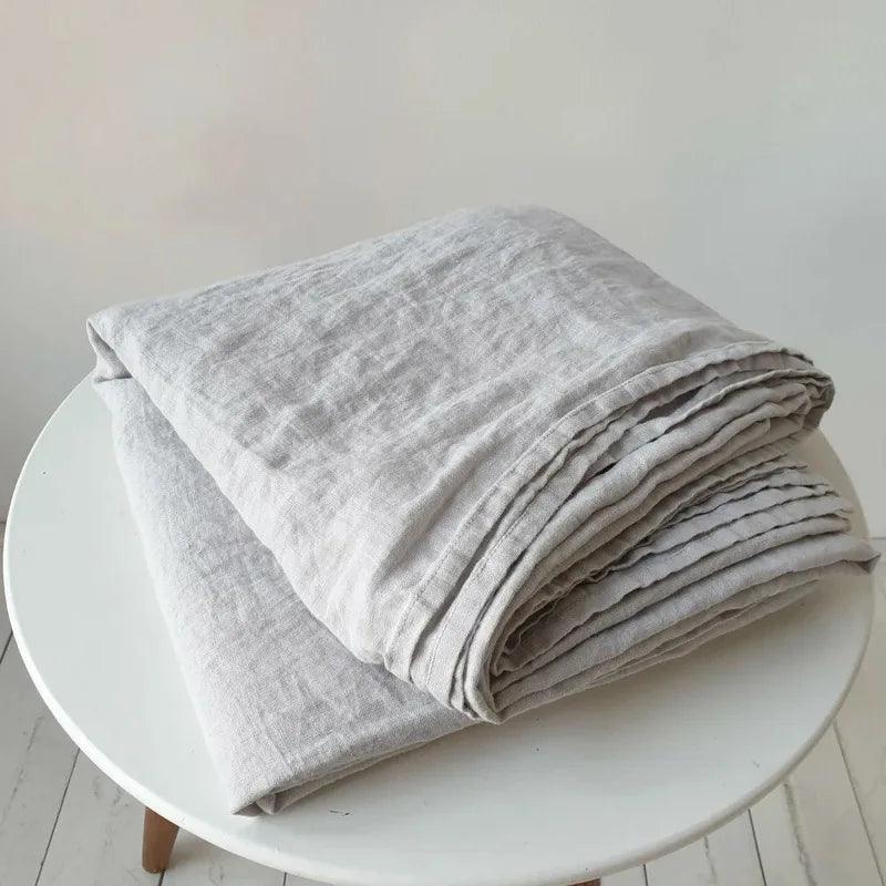 100% Pure Linen Bed Sheet | Flat Sheet Set 1pc
