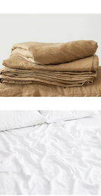 100% Pure Linen Bed Sheet | Flat Sheet Set 1pc