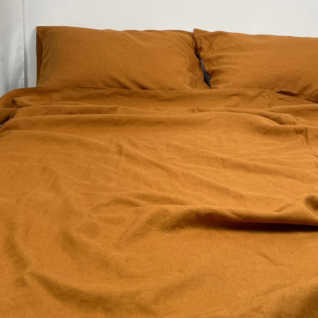 Pure linen Bed Sheet Set 4 Piece