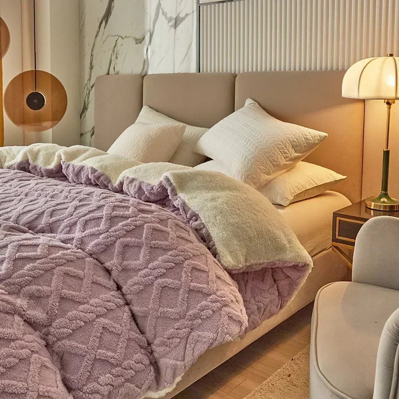 The Marlowe | Fleece Quilt Cover Duvet 1pc Set