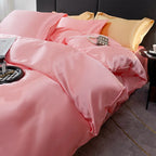 Nordic Satin Silk Bedding Set