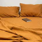 Pure linen Bed Sheet Set 4 Piece