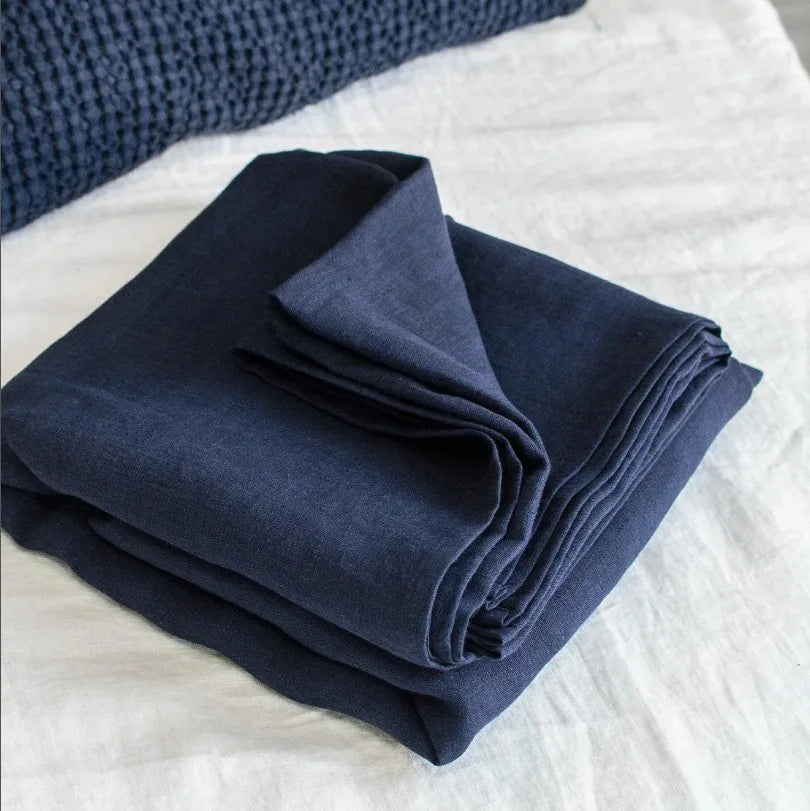 100% Pure Linen Bed Sheet | Flat Sheet Set 1pc