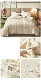 The Marlowe | Fleece Quilt Cover Duvet 1pc Set