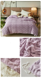 The Marlowe | Fleece Quilt Cover Duvet 1pc Set