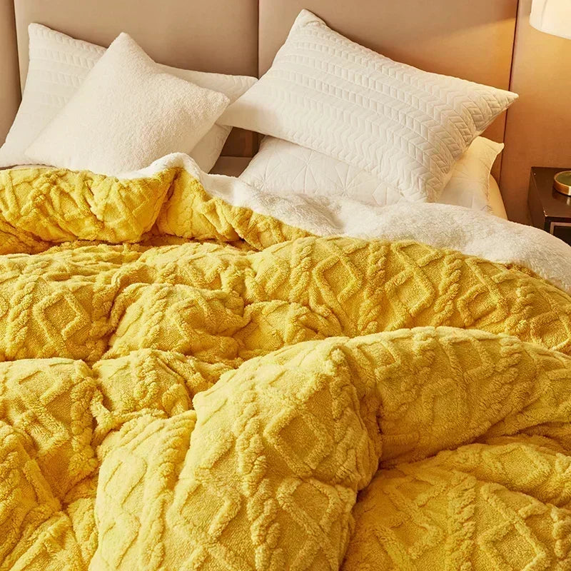 The Marlowe | Fleece Quilt Cover Duvet 1pc Set