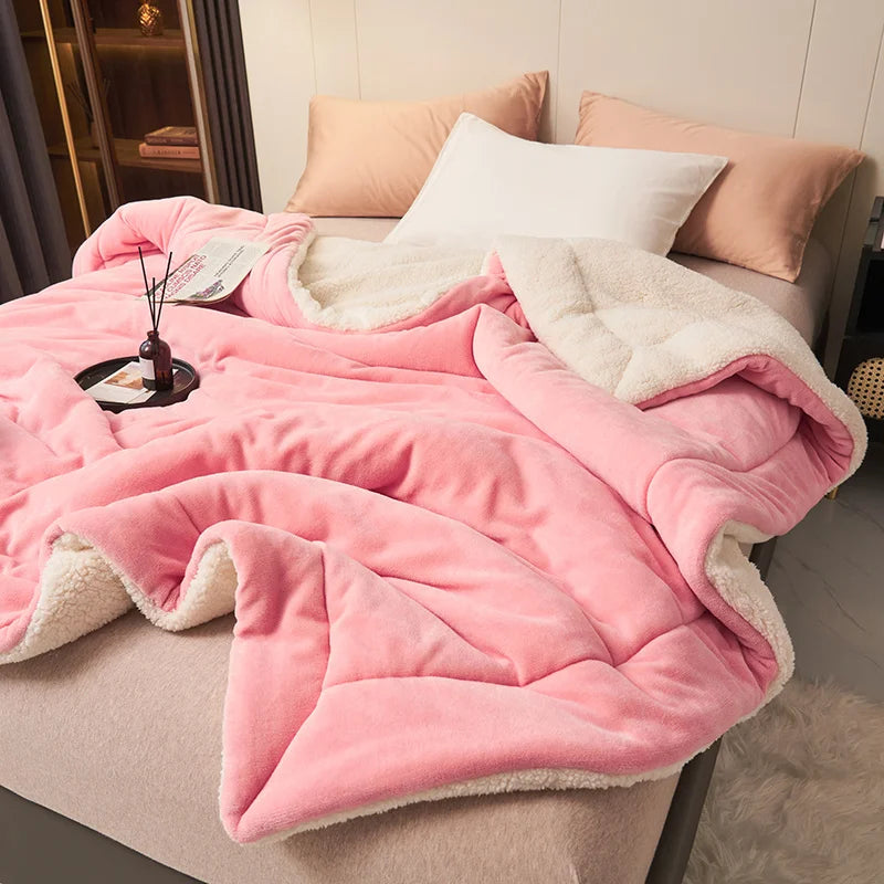 The Jardin | Plush Comfort Milk Fleece Blanket