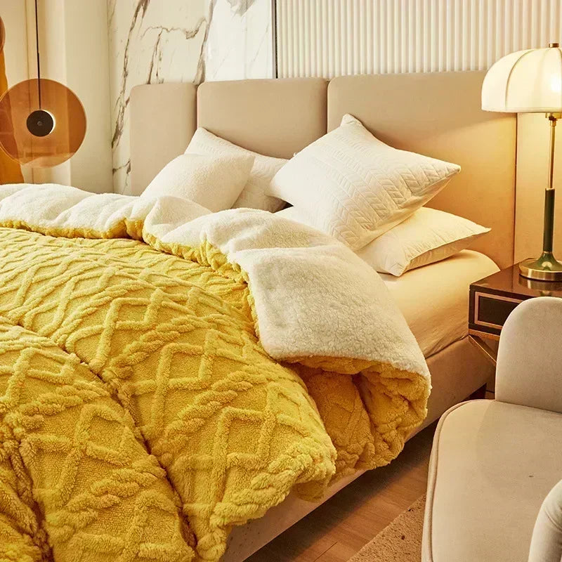 The Marlowe | Fleece Quilt Cover Duvet 1pc Set