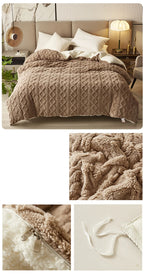 The Marlowe | Fleece Quilt Cover Duvet 1pc Set