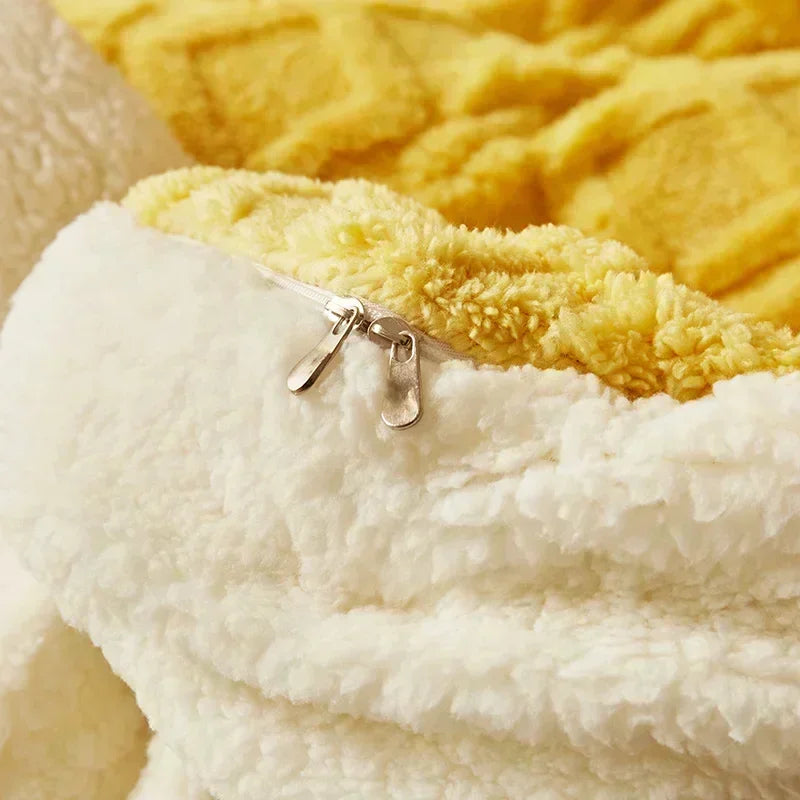 The Marlowe | Fleece Quilt Cover Duvet 1pc Set