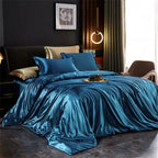 Solid Silk Bedding Set
