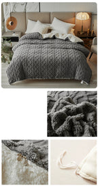The Marlowe | Fleece Quilt Cover Duvet 1pc Set