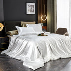 Solid Silk Bedding Set