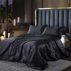 Solid Silk Bedding Set